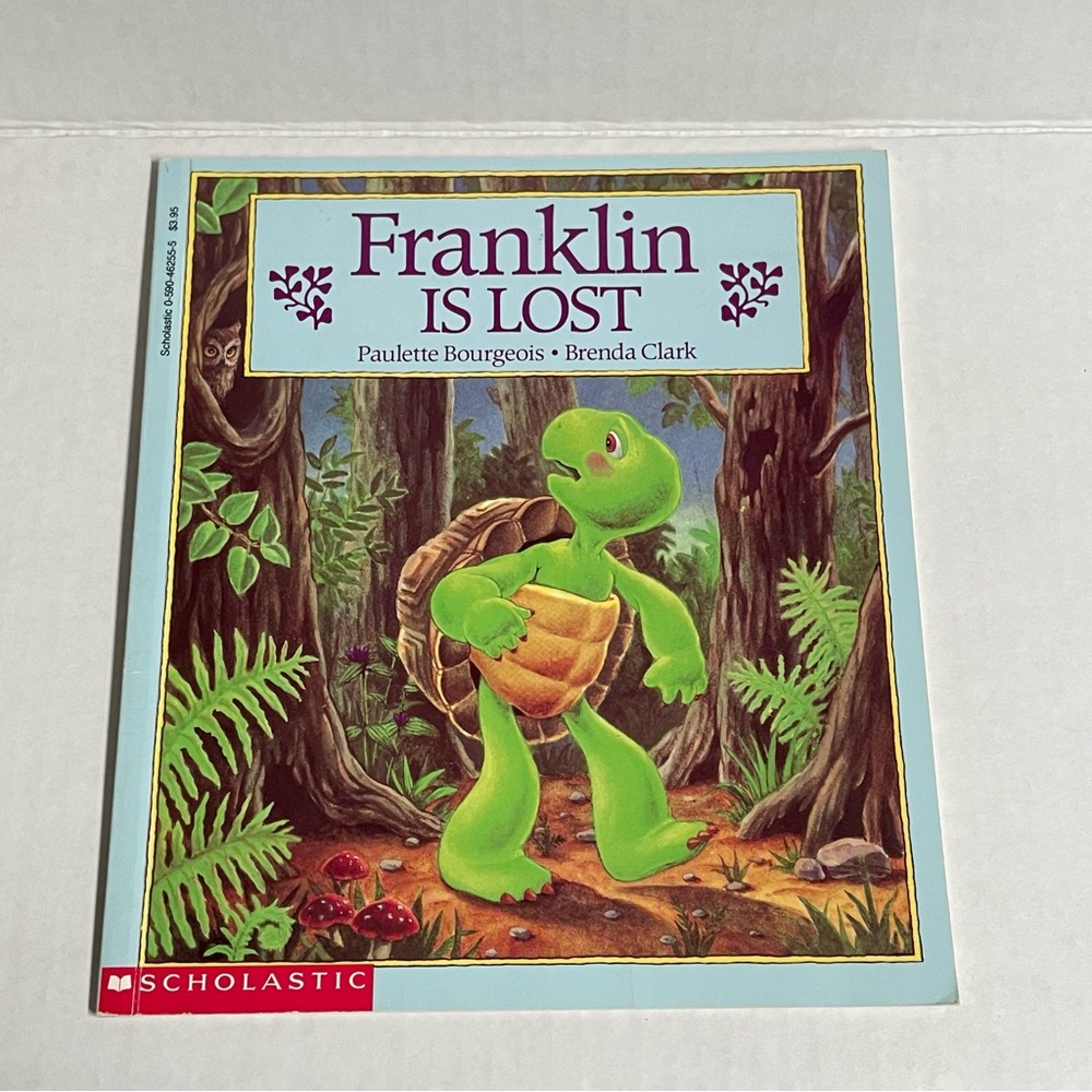 ♦️$3♦️ Franklin is Lost by Paulette Bourgeois and Brenda Clark kids book